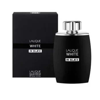 Lalique White in Black Eau de Parfum para hombre de 125 ml (4.2 oz) en spray.