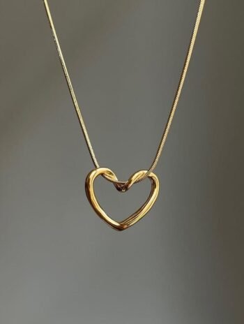 Cadena de Corazon cruzado